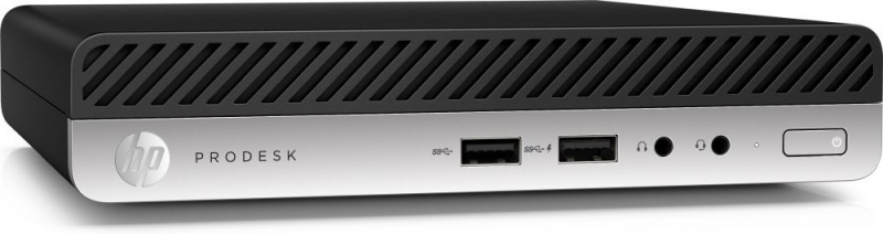 ПК HP ProDesk 405 G4 Mini Ath Pro 200E (3.2)/16Gb/SSD256Gb/Free DOS/65W/клавиатура/мышь/черный