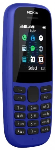 Телефон Nokia 105 SS (2019) 16KIGL01A19