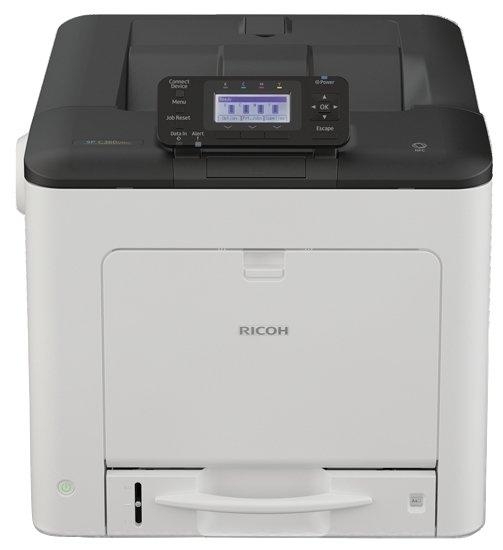 Цветной светодиодный принтер RICOH SP C360DNw А4, белый (408167)