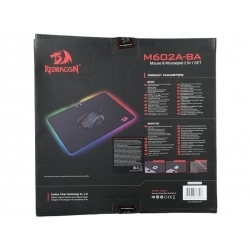 Новинка Игровой набор Redragon M602A-BA мышь RGB + коврик.