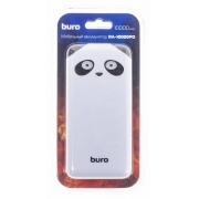 Внешний аккумулятор Buro RA-10000PD-WT Panda, белый