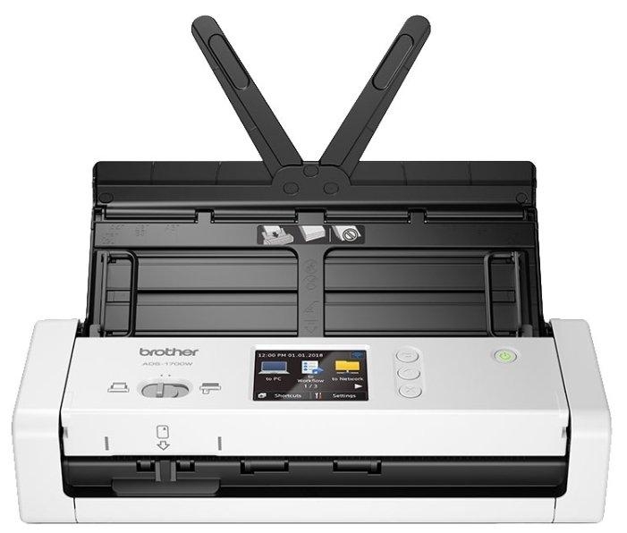 Сканер Brother ADS-1700W, серый (ADS1700WTC1)