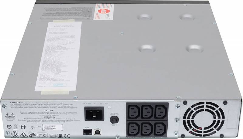 ИБП APC by Schneider Electric Smart-UPS SMC2000I-2U, черный