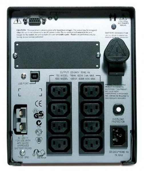 Интерактивный ИБП APC by Schneider Electric Smart-UPS SUA1000XLI