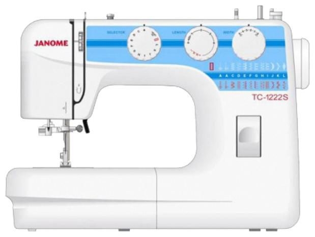 Швейная машина JANOME TC 1222 S белый