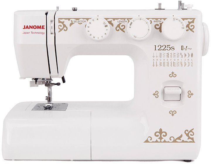Швейная машина Janome 1225s, белый