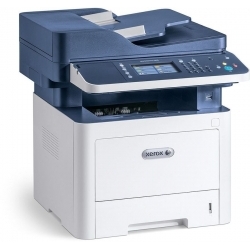 МФУ лазерный Xerox WorkCentre 3335DNI, белый/синий