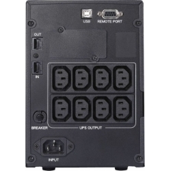 ИБП POWERCOM Smart King Pro+ SPT-1500-II LCD/1500ВA/1200Вт/черный