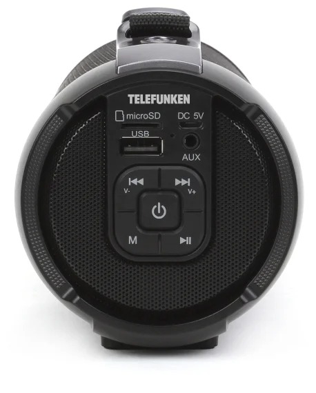 Портативная акустика Telefunken TF-PS1243B, черный