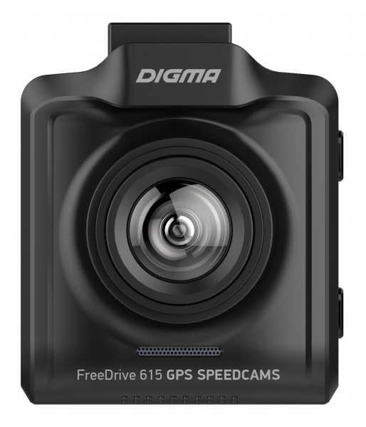Видеорегистратор DIGMA FreeDrive 615 GPS Speedcams GPS черный 