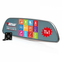 Видеорегистратор Artway AutoCam MD-170 черный 1.3Mpix 1080x1920 1080i 170гр. GPS внутренняя память:32Gb