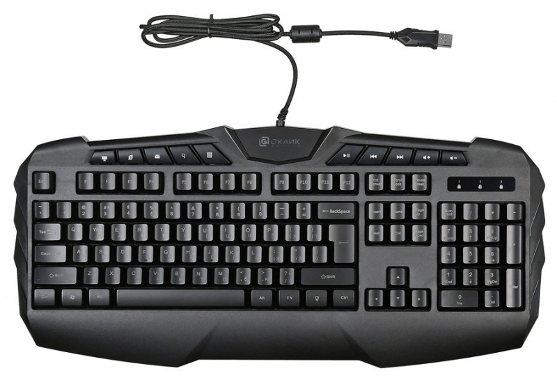 Клавиатура Oklick 777G, черный (1061949)