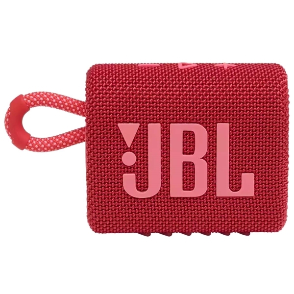 Портативная колонка JBL GO 3, красная (JBLGO3RED)