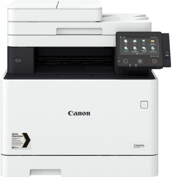 МФУ Canon i-SENSYS MF746Cx цв. лазер., А4, 27 стр./мин.,факс, NFC, дуплекс, однопрох. автоп., подд. uniFLOW