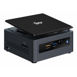 Неттоп IRU Nettop I11GL Cel J4005 (2)/4Gb/SSD120Gb/HDG600/CR/Free DOS/GbitEth/WiFi/BT/65W/черный
