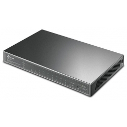 TP-Link T1500G-10PS Коммутатор  управляемый, настольный, порты 1000Base-T(Gigabit Ethernet): 8 шт., PoE бюджет: 53Вт