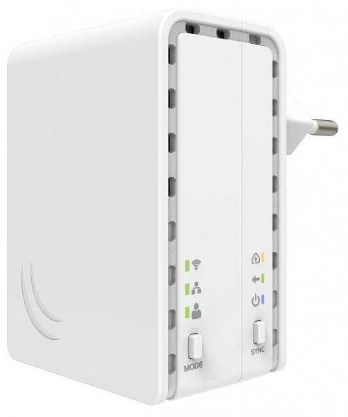 Wi-Fi+Powerline точка доступа MikroTik PWR-Line AP (PL7411-2nD)