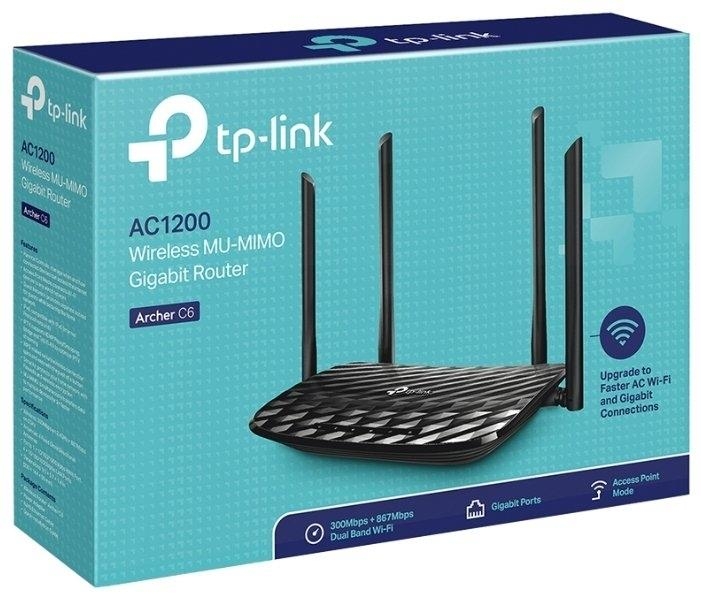 Wi-Fi роутер TP-Link Archer C6 AC1200