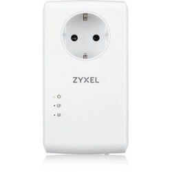ZYXEL PLA5456-EU0201F Комплект из двух Powerline адаптеров PLA5456 со встроенной розеткой, AV2000 (до 1800Мбит/с), 2xLAN GE