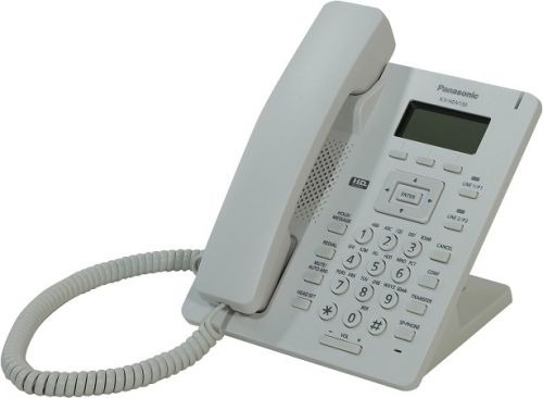 Телефон SIP Panasonic KX-HDV130RU, белый