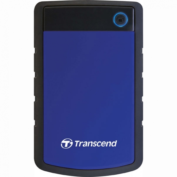 Внешний жесткий диск Transcend StoreJet 1Tb, синий (TS1TSJ25H3B)