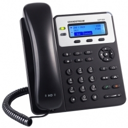 Телефон GRANDSTREAM VOIP GXP1625, серебристый, черный 