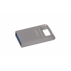 Флеш Диск Kingston 128Gb DataTraveler Micro 3.1 DTMC3/128GB USB3.1, серебристый