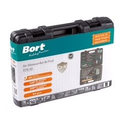 Набор инструмента Bort BTK-89 (84 предмета)