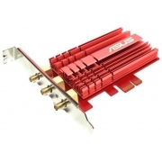 ASUS PCE-AC68 Беспроводная сетевая карта PCI-E (PCI-Ex1, Dual-band (2.4GHz/5GHz), WLAN 1.3Gbps, 802.11ac, +LowProfile) 3x ext Antenna