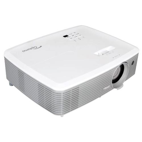 Optoma W400 Проектор {DLP, WXGA (1280*800), 4000 ANSI Lm, 22000:1; TR 1.55 - 1.73:1; HDMI x2; MHL; VGA IN; Composite; Audio IN 3,5mm; VGA Out; Audio Out; RS232; USB A Power (5V-1A); 2W; 29/30 Db; 2,41