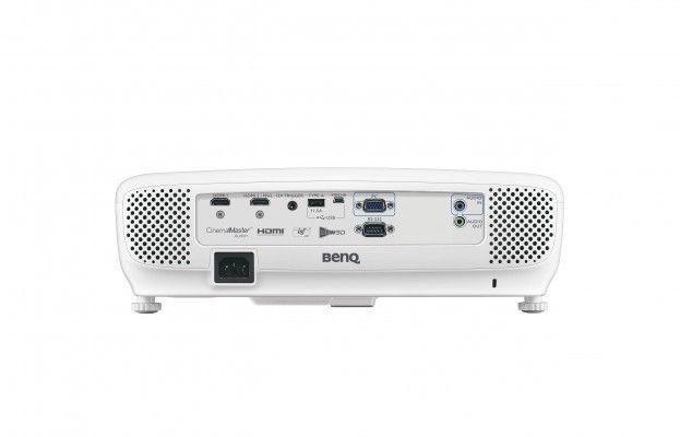 BenQ W1210ST [9H.JFP77.13E] {DLP проектор, 2200 люмен, 1920x1080, 16:9, 15000:1, 3500 ч, пр.отн. 0.69, зум 1.2, 3.6 кг., 29 дБ, 3D, Стерео 20 Вт., верт.20 гр, MHL, HDMI, VGA, MiniJack, USB-B}