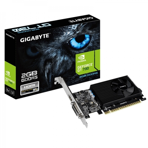 Видеокарта GIGABYTE GeForce GT 730 2Gb (GV-N730D5-2GL)