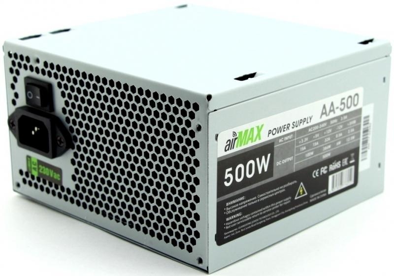 Блок питания AirMax AA-500W, 500W ATX 