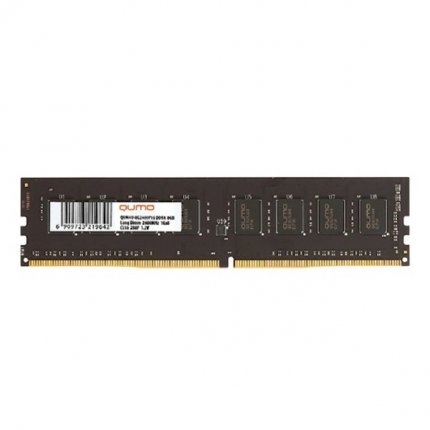 Оперативная память QUMO DDR4 DIMM 16GB PC4-21300, 2666MHz (QUM4U-16G2666P19)