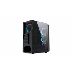 Корпус Powercase Mistral Z4 Mesh LED TG, чёрный, ATX (CMIZB-L4)