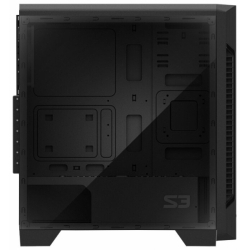 Корпус Zalman S3 Black, ATX, без БП, черный