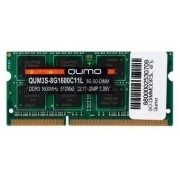 Оперативная память Qumo DDR3 8 ГБ 1600 МГц (QUM3S-8G1600C11L)