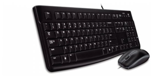 Комплект (клавиатура+мышь) Logitech MK120 (920-002561)