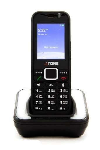 Телефон iTONE iT122W, черный