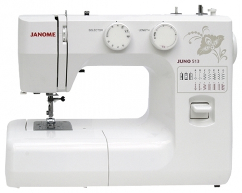 Швейная машина Janome Juno 513, белый