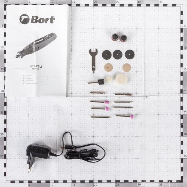 Гравер аккумуляторный Bort BCT-72Li (91275479)