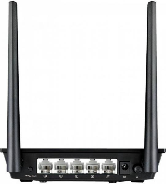 ASUS RT-N11P Маршрутизатор 1xWAN, 4xLAN, 802.11bgn, 300 Мбит/с, 2x ext Antenna 