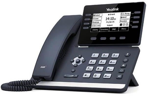 Телефон SIP Yealink SIP-T53, черный