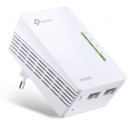 Сетевой адаптер Powerline TP-Link TL-WPA4220 AV600 Fast Ethernet, белый
