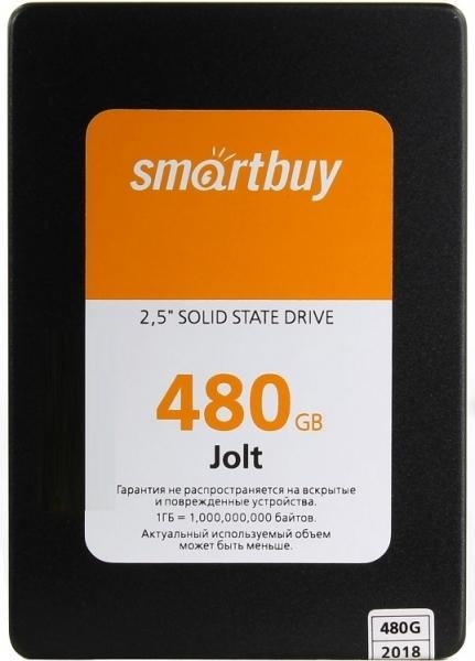 Smartbuy SSD 480Gb Jolt SB480GB-JLT-25SAT3 {SATA3.0, 7mm}