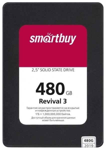 SSD накопитель SmartBuy Revival 3 480GB (SB480GB-RVVL3-25SAT3)
