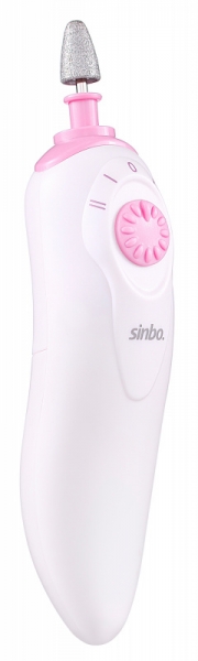 Маникюрно-педикюрный набор Sinbo SS 4052 насадок в компл.:5шт белый/розовый