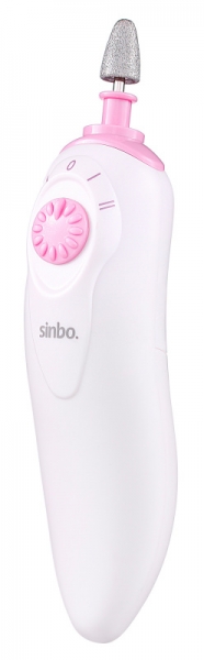 Маникюрно-педикюрный набор Sinbo SS 4052 насадок в компл.:5шт белый/розовый