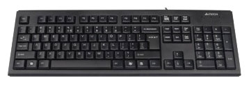 Клавиатура A4 KR-83, черный (KR-83 BLACK)
