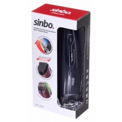 Машинка для стрижки Sinbo SHC 4359 красный/черный 3Вт (насадок в компл:2шт)